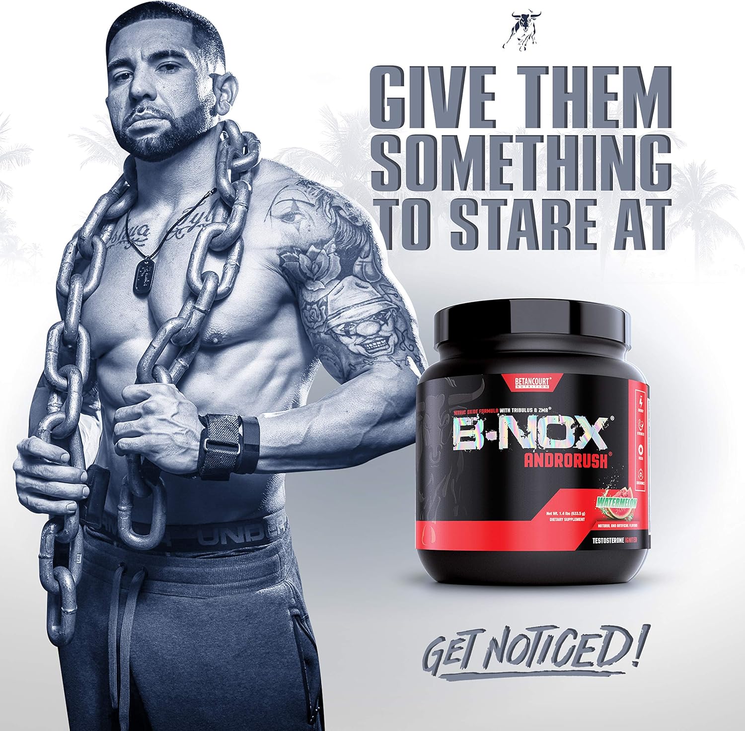 Betancourt Nutrition B-Nox Andorush Pre-Workout, Watermelon, 22.3 Ounce: Health & Personal Care