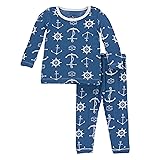 KicKee Pants Little Boys Print Long Sleeve Pajama