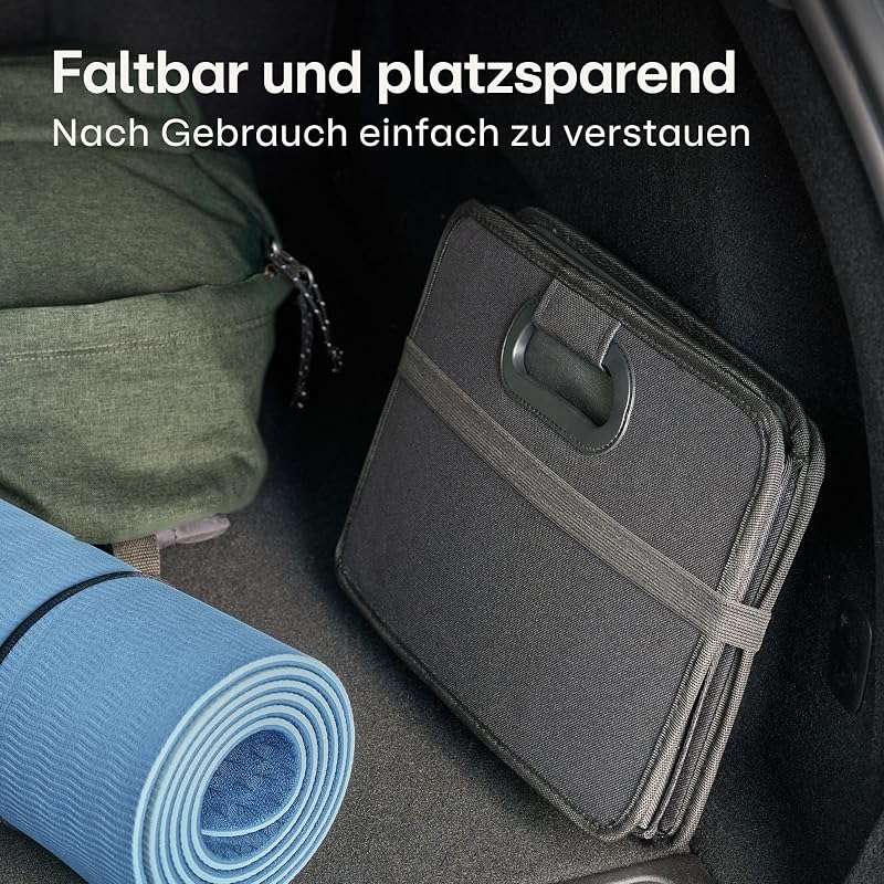 Kofferraum Organizer XL Faltbar – Kofferraumtasche – Auto Zubehör