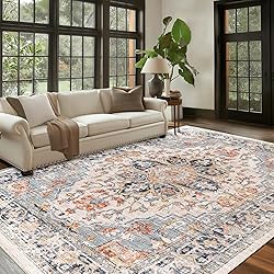 QD-Udreamy 5x7 Area Rugs - Machine Washable Area