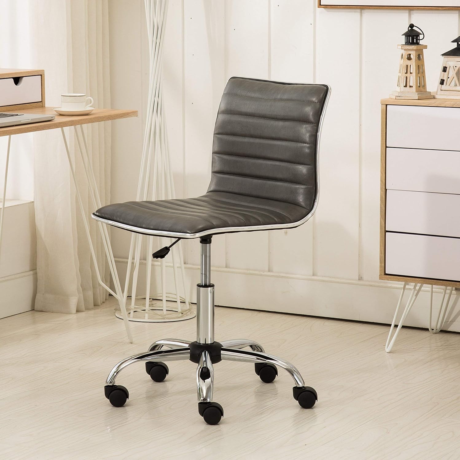 Best grey desk chairs with wheels