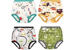 Max Shape 6 Pack Potty Training Underwear for Boys,Washable Baby Boy Toilet Training Pants Training Underwear Fit 2T-6T