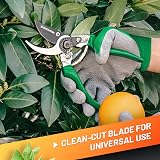 GRÜNTEK Professional Bypass Secateurs 20 mm Cut SK5 Blade 48 mm view 6