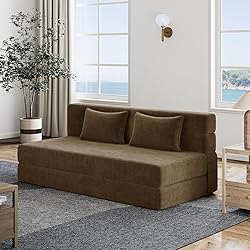 Luoxiao Folding Sofa Bed Queen with 2