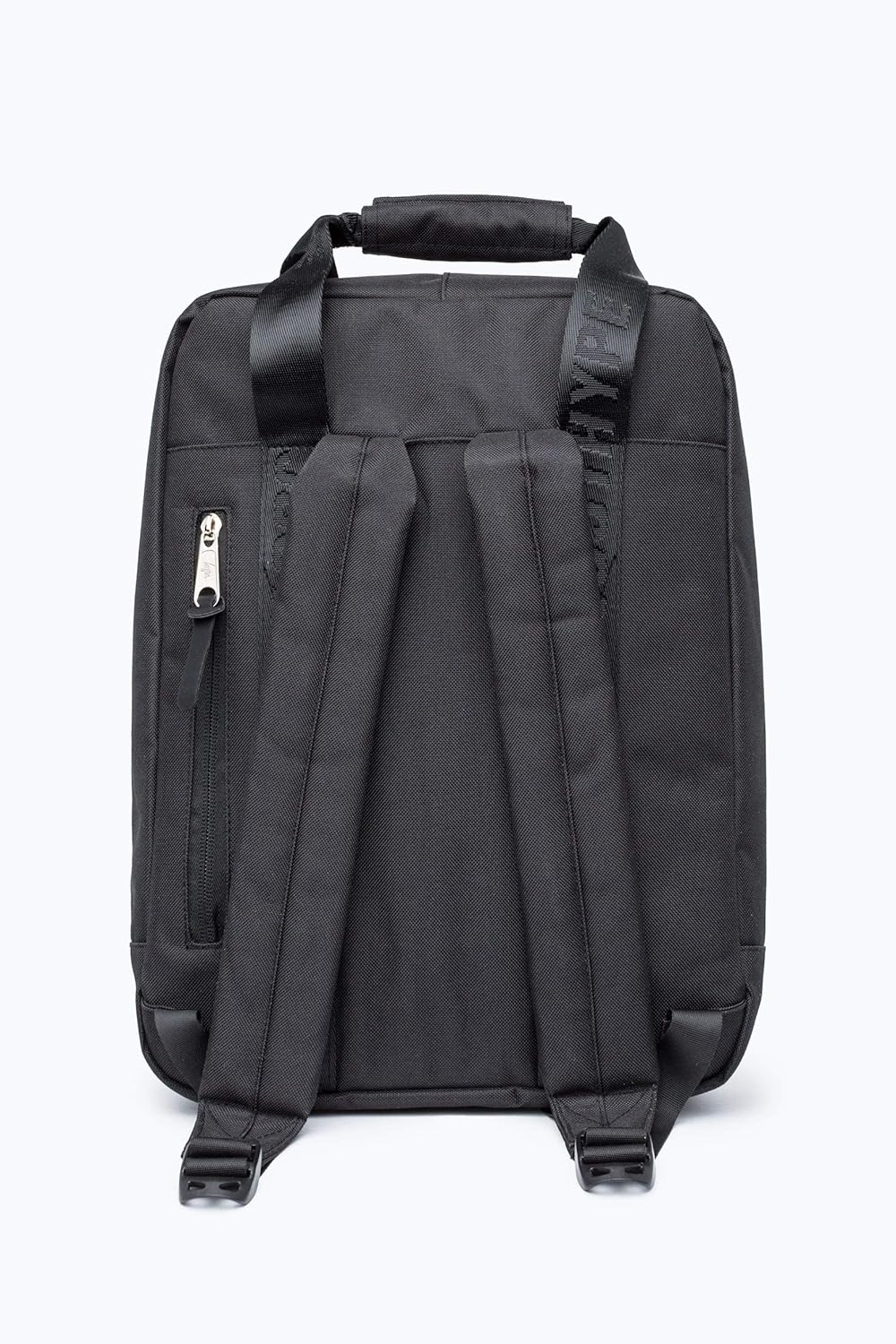 hype black boxy backpack