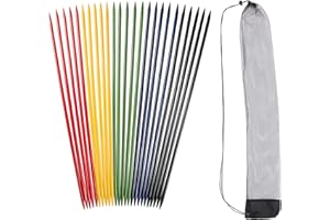 Jumbo Pick Up Sticks Classic Wooden Game, Outdoor or Indoor Fun Strategy and Coordination Game for Adults and Kids by Hey! Play! Multicolor, 32 X 3 X 5"