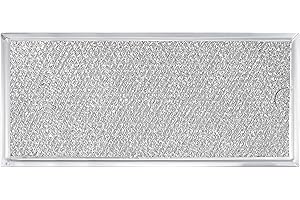 MARSRUT Microwave Filter Fits for KitchenAid Maytag Whirlpool Amana W10208631A KHMS2040BSS0 WMH31017AS0 WMH32517AW2 WMH1163XVQ2, 13x6 Inch Range Hood Vent Stove Grease Filters Replacement for Kitchen
