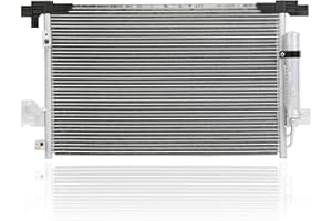 A/C Condenser - Pacific Best Inc. Compatible/Replacement for 3747 08-17 Mitsubishi Lancer Outlander Sport, 08-15 Evolution, 09-17 Sportback, 07-13 Outlander