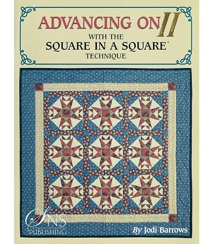 Square In A Square Mini Technique Book Plus Ruler: Provides Instructions Plus Tool For 4 Options, 7 Patterns, And 4 Mini Blocks : Jodi Barrows-261437