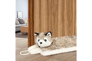 NABOWAN Under Door Draft Stopper 32 inch - Adorable Dog Heavy Duty Under Door Draft Blocker for Door & Window, Animal Draft Stoppers for Bottom of Door