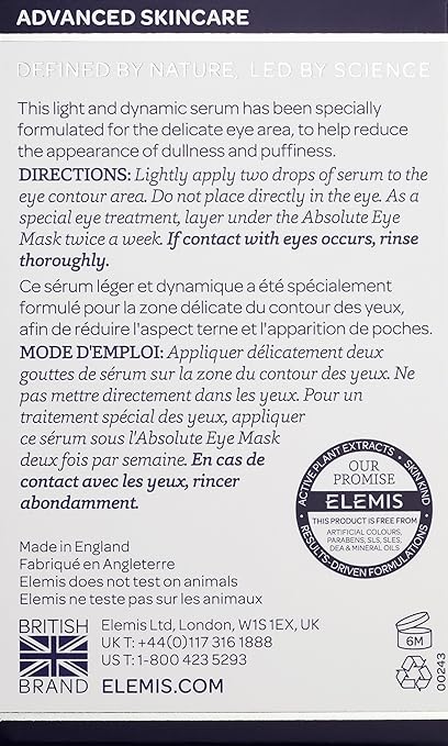 elemis absolute eye serum