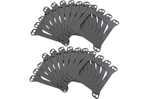 ROCKHEEL Carburetor Base Mounting Gasket for Holley for Edelbrock for Rochester Quadrajet for SBC BBC 350 383 426W 440 455 330 326 Engine(Pack of 20)