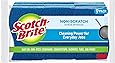 Scotch-Brite Non-Scratch Scrub Sponges, 9 Scrub Sponges, Lasts 50% Longer than the Leading National Value Brand