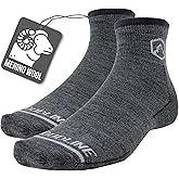 CloudLine - Merino Wool Socks for Men & Women, Wool Running Socks - Light Cushion, Breathable, Moisture Wicking - Made in USA