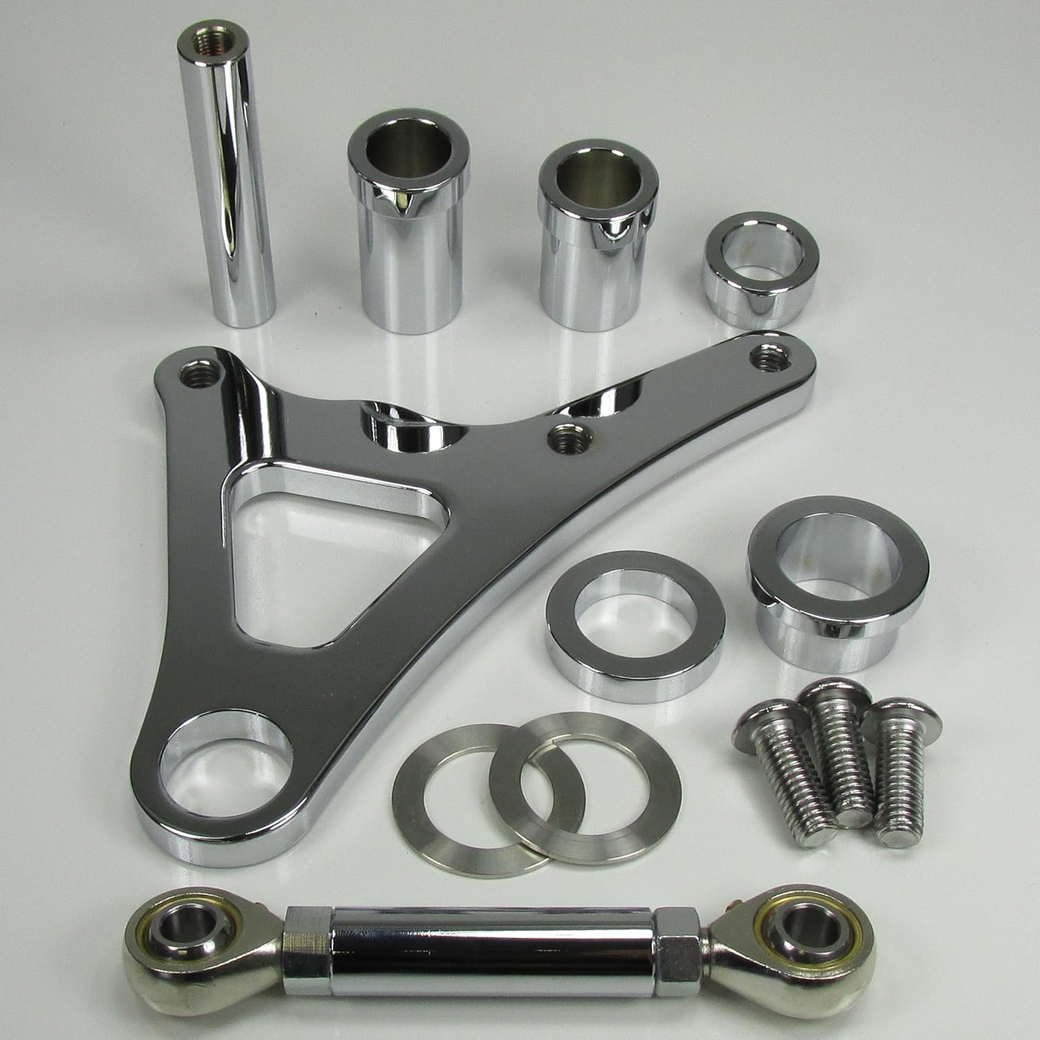 Chrome Ultima Chrome FRONT Brake Caliper Mount for Springer Front Ends