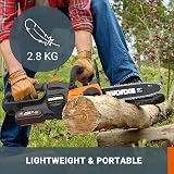 WORX 20V WG322E.1 Cordless Chainsaw 25cm Auto-Tension Lubrication 10" Bar view 3