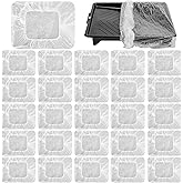 Nkiy Quen 30 Pcs Disposable Paint Tray Liners-9 Inch Paint Roller Tray Liner-Paint Pan Cover for House Painting Improvement D