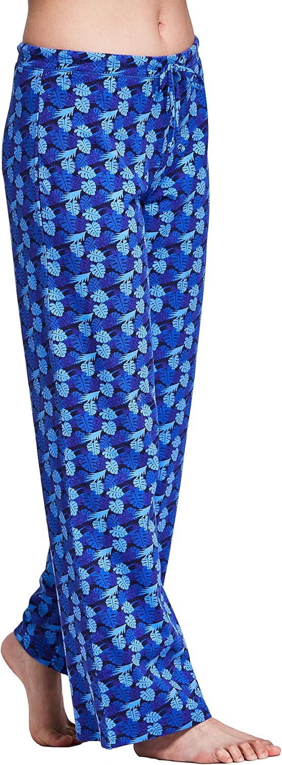 CYZ Womens casual stretch cotton pajama pants simple lounge pants charcoal at  Women’s Clothing store