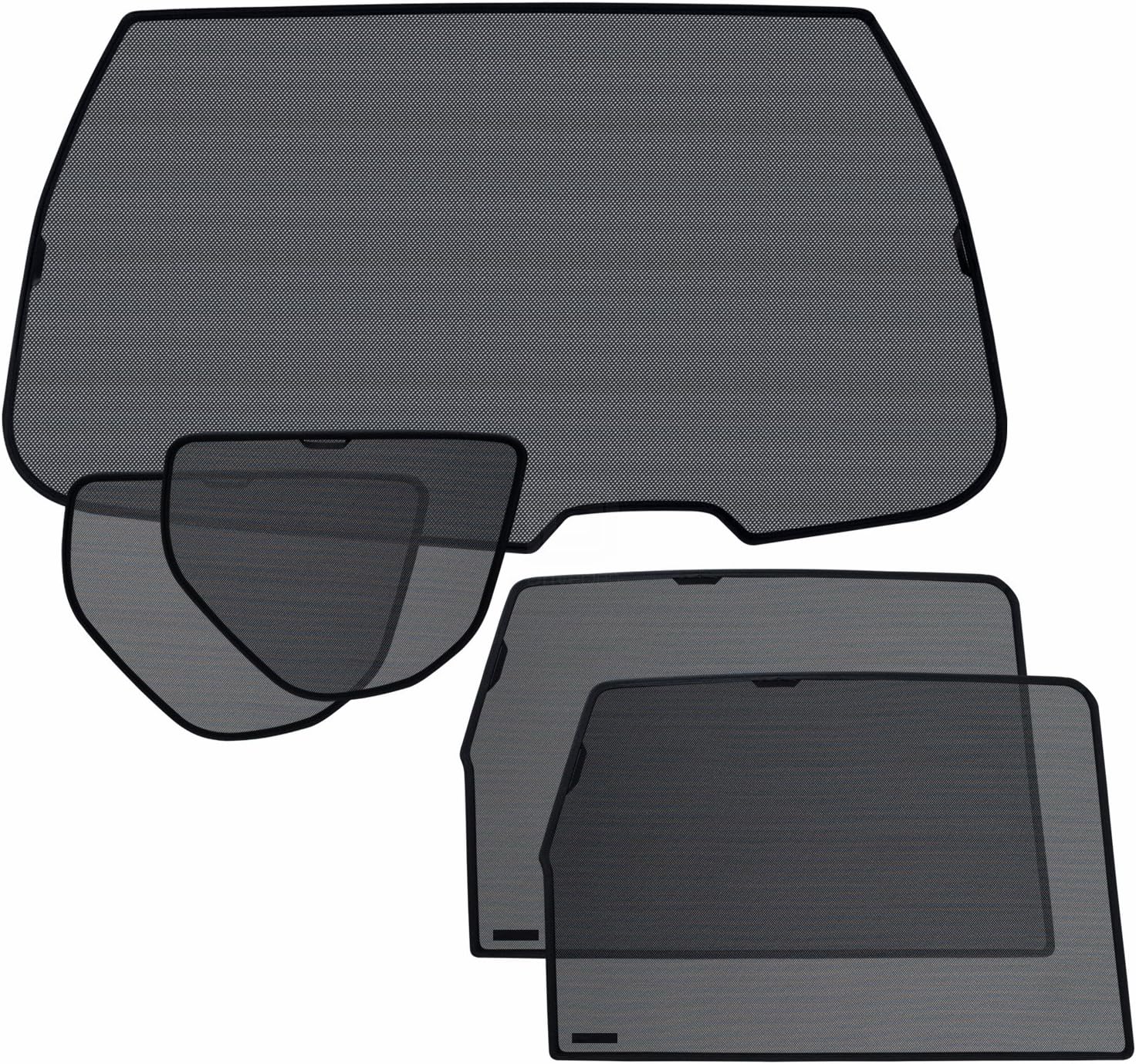 Laitovo Np-A-582 Classic Tailored Privacy Rear Window Sunshade Set