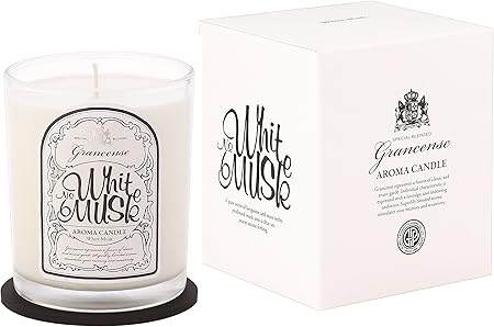 Amazon Co Jp グランセンス アロマキャンドル ホワイトムスク ビューティー