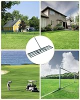 Signstek Lawn Leveling Rake Stainless Steel 45x10 Ground Plate view 7