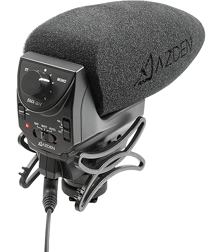 Amazon.com: Azden SMX-30 Stereo/Mono Switchable Video Microphone