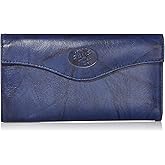 Buxton Checkbook Clutch, Navy, 39316.NA