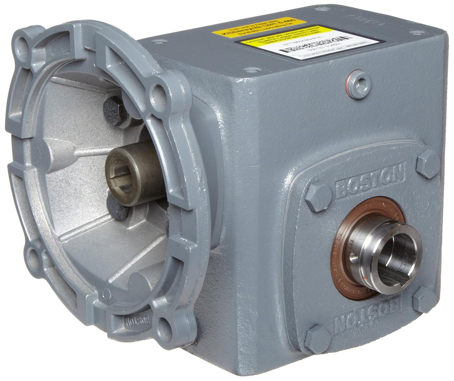 Boston Gear HF71860KB5HP16 Right Angle Gearbox, NEMA 56C Flange Input