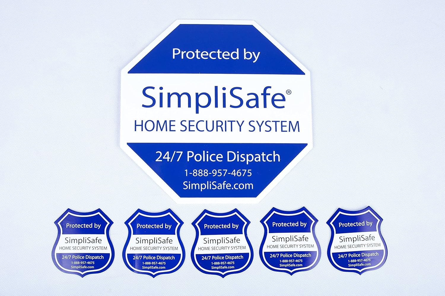 SimpliSafe Home Security System Sign Combo Set Yard Sign