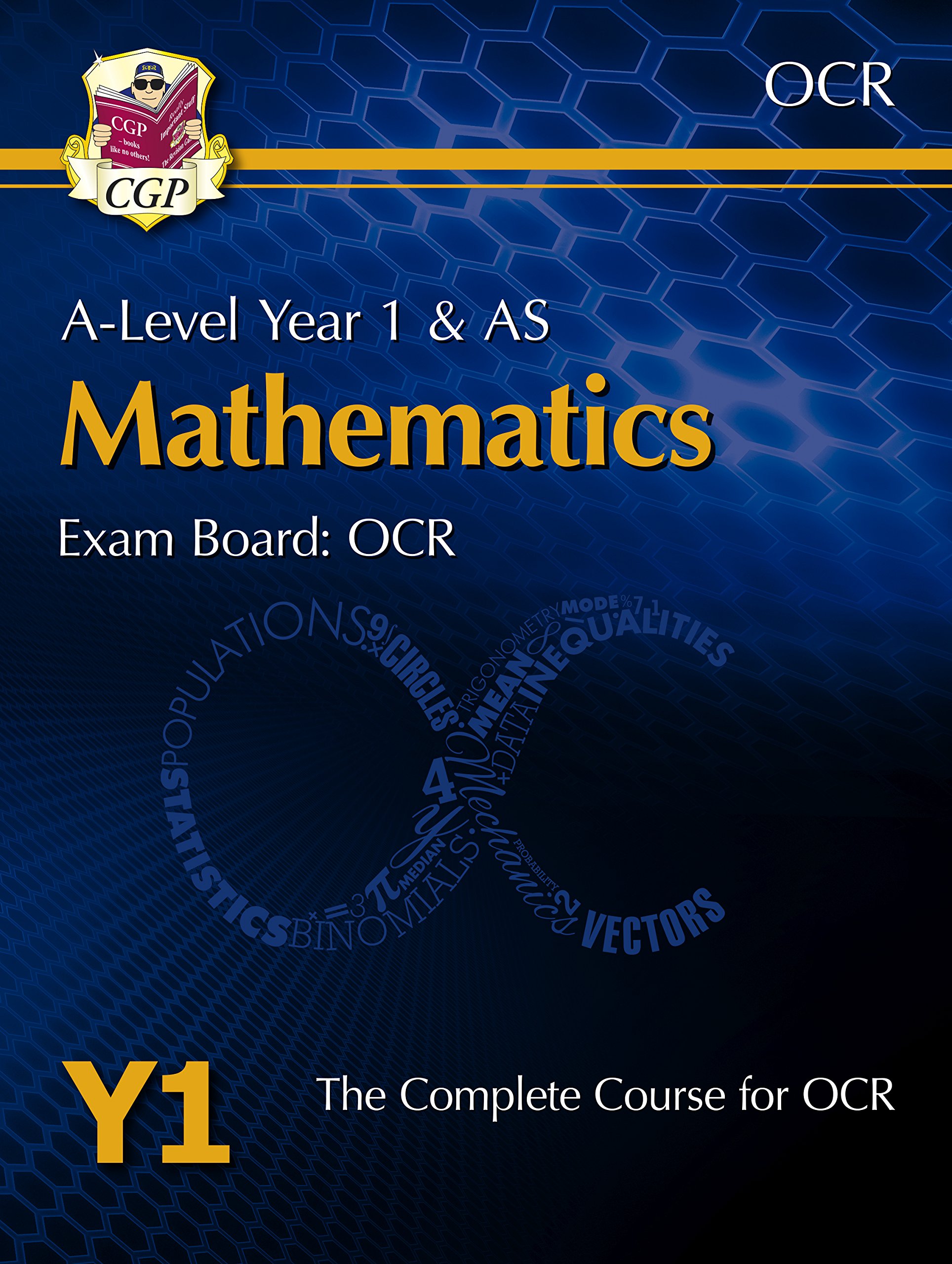 A Level Maths For Ocr Year 1 As Student Book Perfect For Catch Up And The 2022 And 2023 Exams Cgp A Level Maths Cgp Books Cgp Books Amazon Com