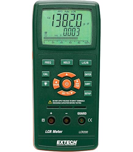 DER Ee De-5000 Medidor LCR de mano de alta precisión con Tl-21 Tl-22