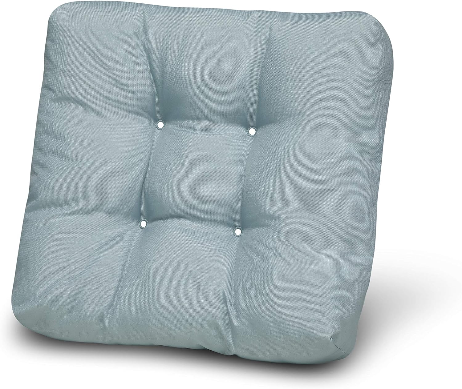 Duck Covers Water-Resistant 19 x 19 x 5 Inch Indoor Outdoor Seat Cushions, Gull Grey, 2-Pack : Garden & Outdoor