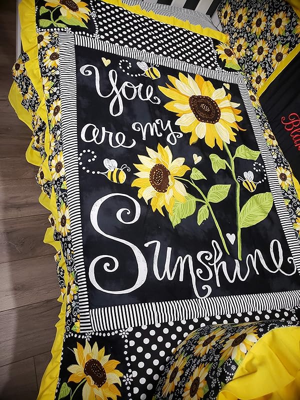 Sunflower Baby Girl Bedding 2025