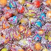 Sour Gumballs - Sour Fruit Gum - 60 Pcs Individually Wrapped Gumballs - Chewing Bubble Gum - 12 Oz Chewing Bubble Gum Balls - Colored Gum Balls