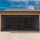 Magnetic Garage Screen Door - Heavy-Duty Fiberglass