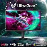 LG UltraGear 27GR93U 27 inch 4K UHD 144Hz 1ms IPS Gaming Monitor G-Sync FreeSync view 4