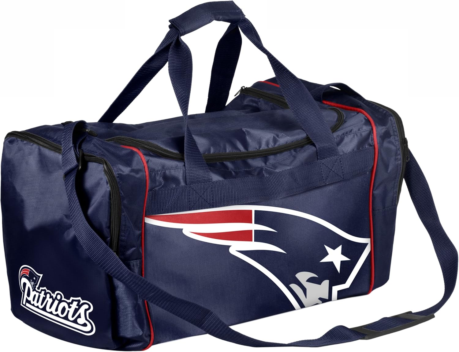Forever Collectibles NFL New England Patriots Core Duffel Bag : Sports Fan Duffel Bags : Sports & Outdoors
