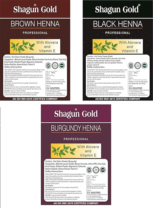 Buy Combo Brown Black Burgundy Hair Color For Women Men Best