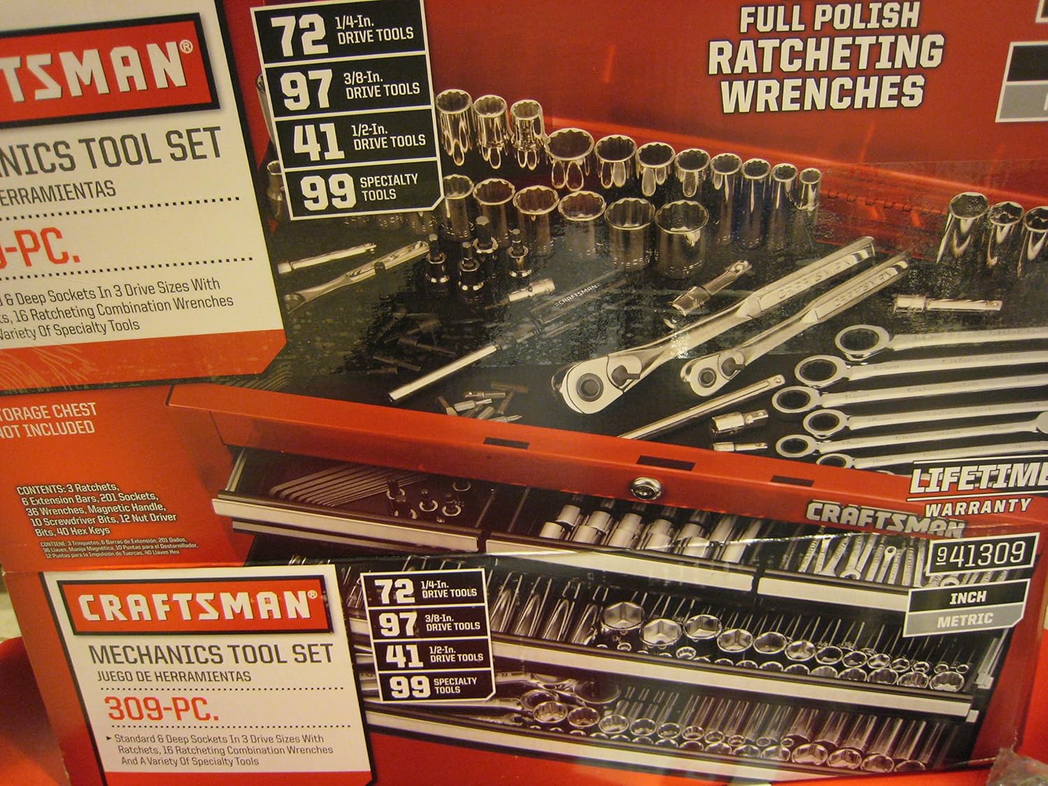 Craftsman 309Piece Mechanics Tool Set, 41309 Amazon.co.uk DIY & Tools