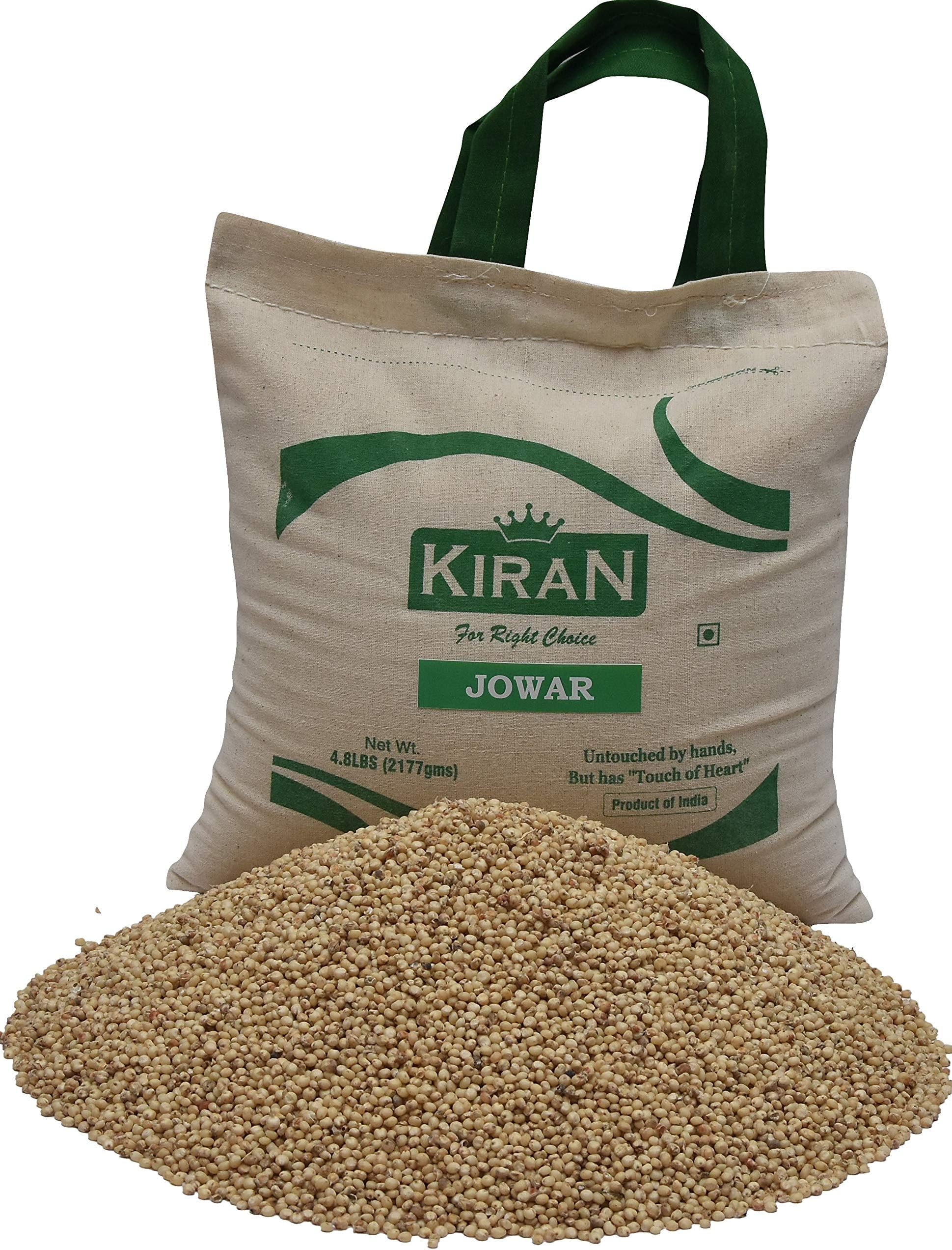 Kiran's Jowar, Eco-friendly Pack, 4.8 Lbs
