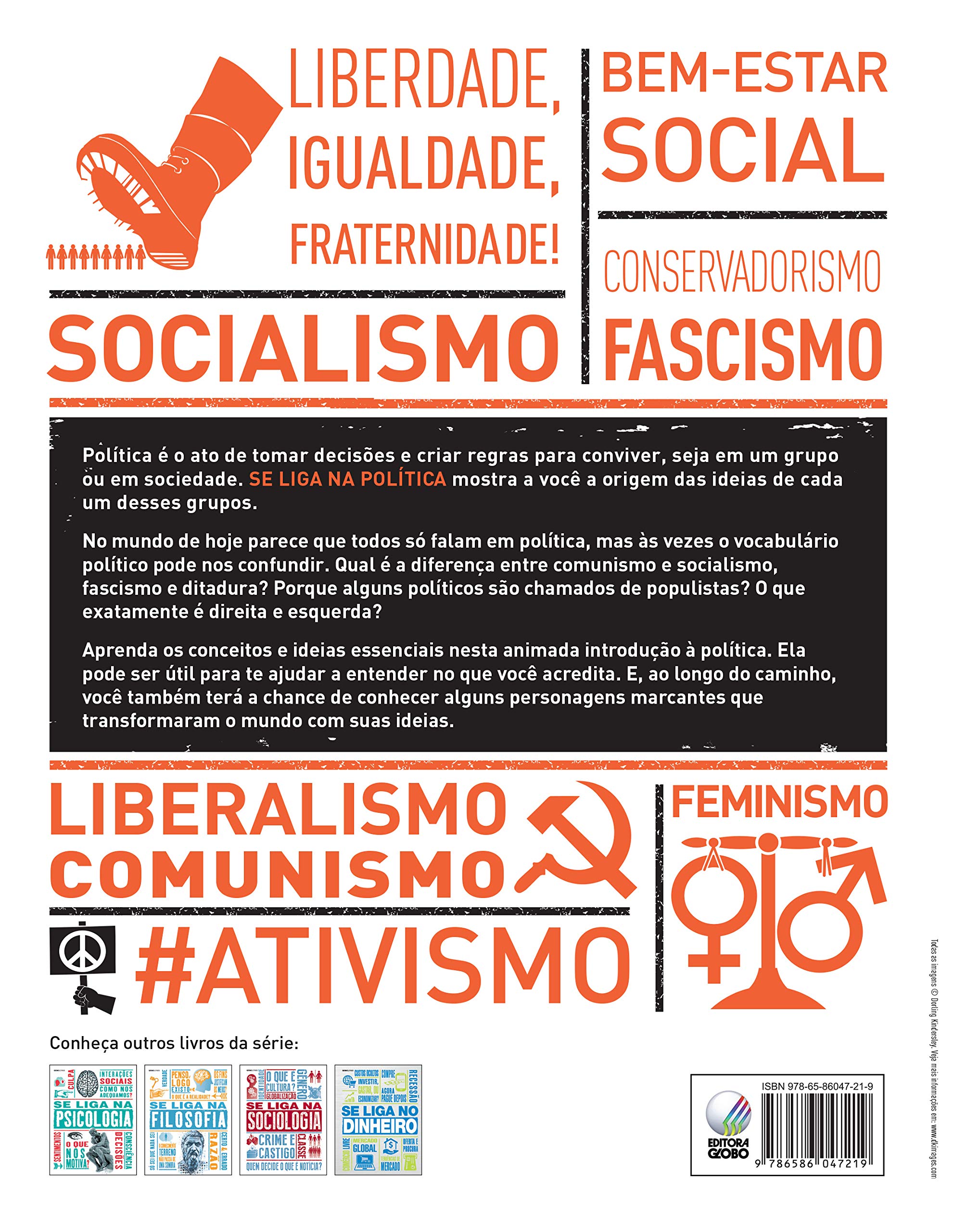 Livro 'Se liga na política' por Globo Livros