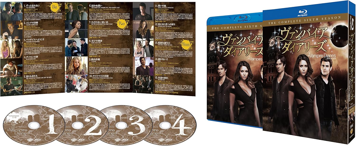 Amazon ヴァンパイア ダイアリーズ シックス シーズン コンプリート ボックス 4枚組 Blu Ray Tvドラマ