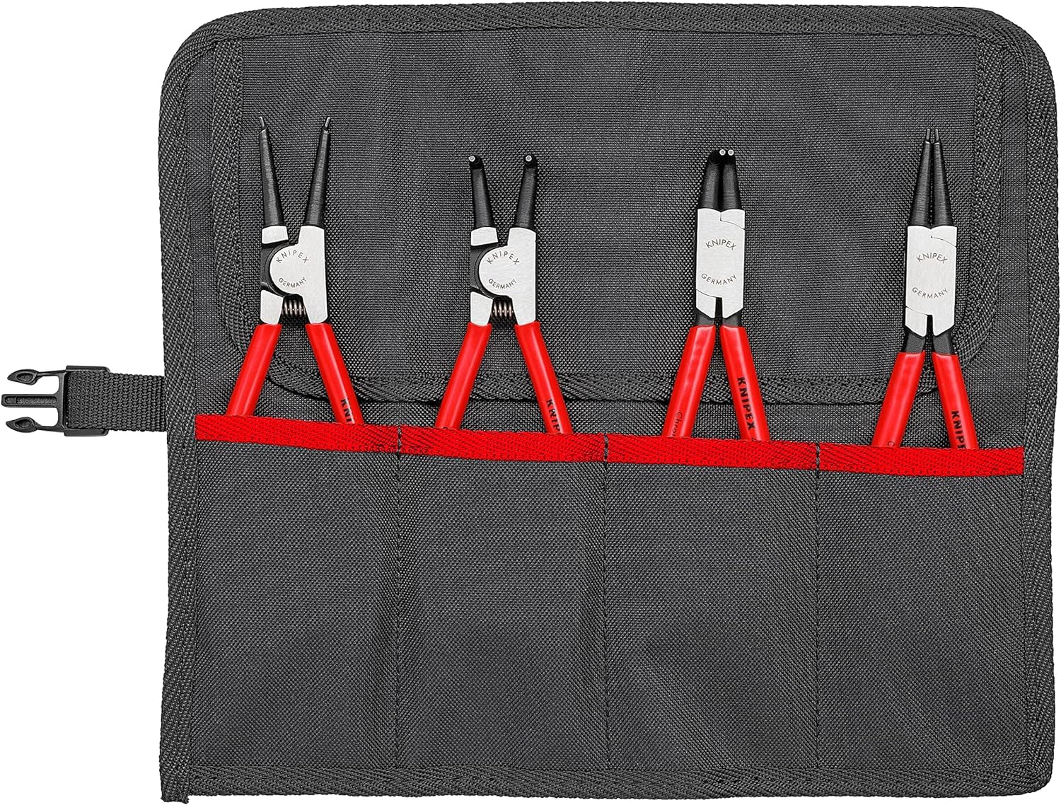 KNIPEX Set of Circlip Pliers 4 Parts, 00 19 56