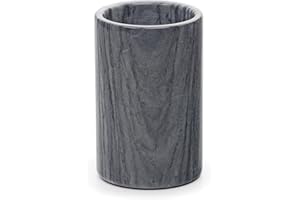 RSVP International Grey Marble Cooler, 4.5" x 7" | Use with Champagne, Wine, Beer, Kitchen Tools & More | Keeps Drinks Cold in Elegance, One Size