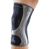 Mueller Sports Medicine Hg80 Knee Support, Knee Pain Relief Support for Men and Women, Ideal for Arthritis, Sprains, Black,