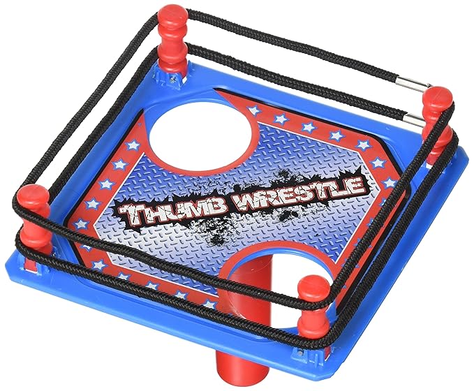 Thumb wrestling ring for pros