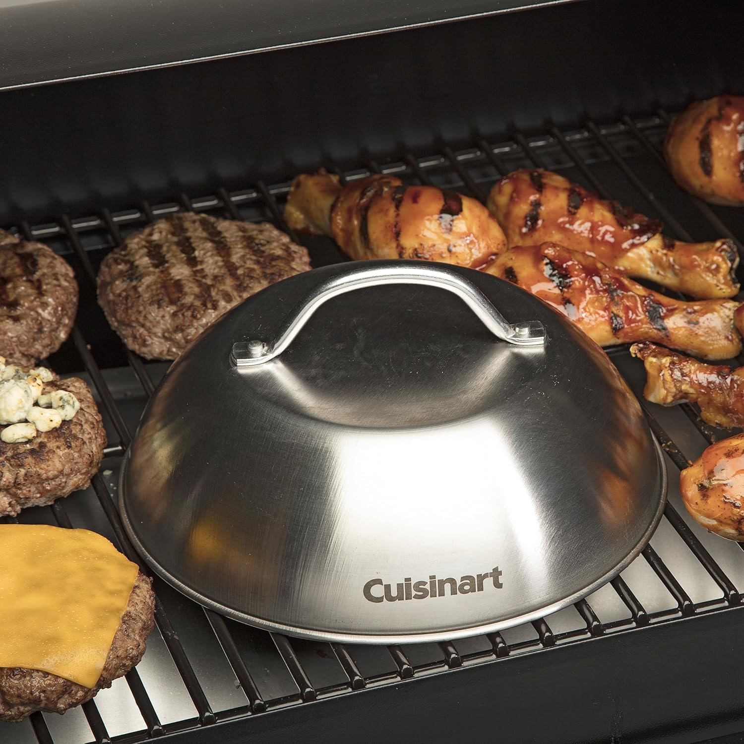 Cuisinart CMD-108 Melting Dome, 9", Stainless steel : Garden & Outdoor