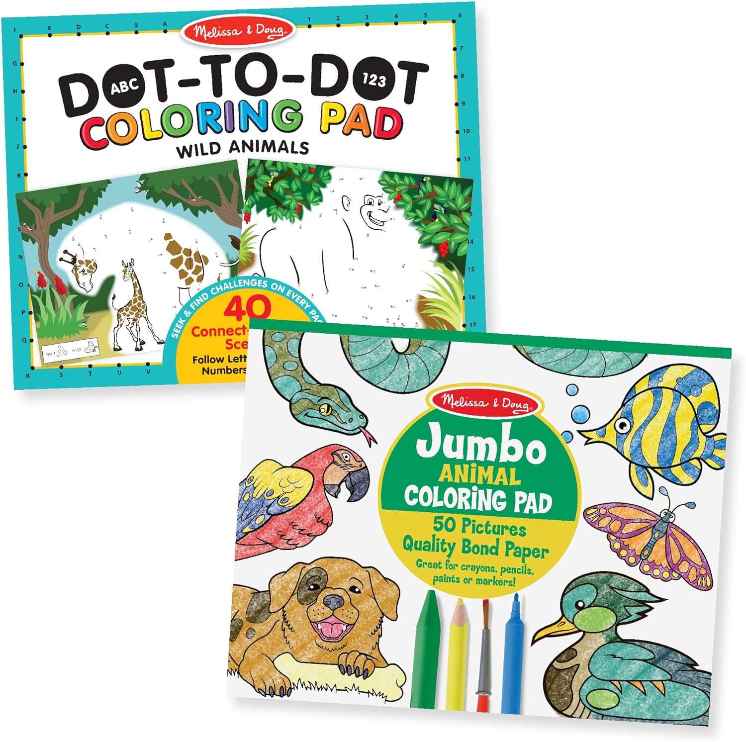 melissa and doug colouring pad