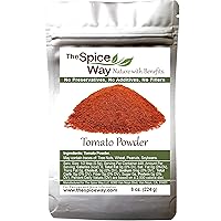 The Spice Way Tomato Powder - ( 8 oz ) dried tomatoes made into a powder used for cooking.