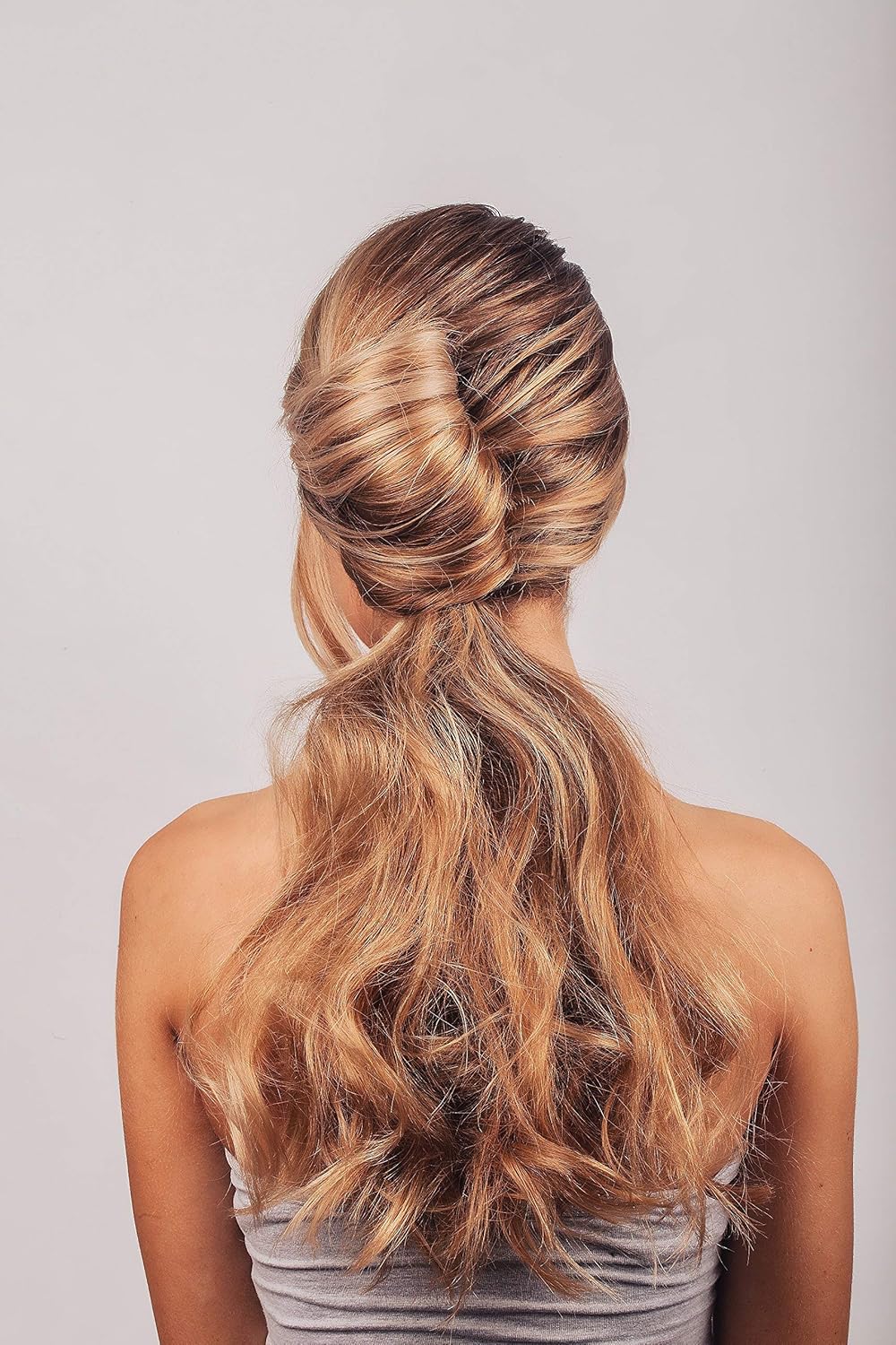 Kitsch Pro Bun Shaper and Heatless Hair Curler (Small, Brown): Beauty